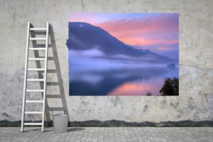 Alaska Litho photo contest winner printed large format on a poster